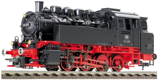Steam locomotive BR 81 with Digital couplers                     <br /><a href='images/pictures/Fleischmann/408181.jpg' target='_blank'>Full size image</a>